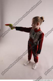 DENISA PILOT STANDING POSE WITH GUN 2